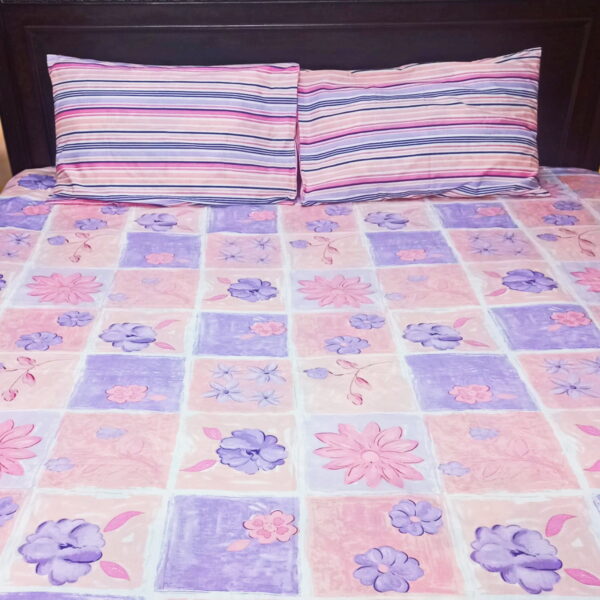 Cotton Fabric King Size Bedsheet