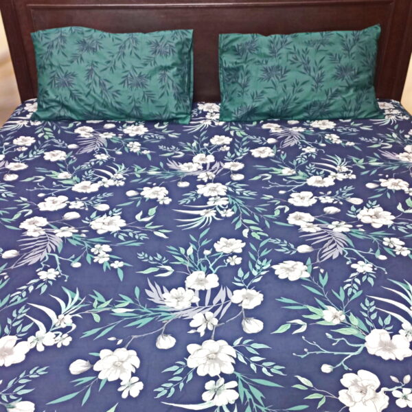 Cotton Fabric King Size Bedsheet