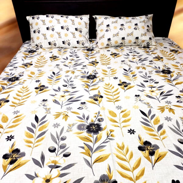 Cotton Fabric King Size Bedsheet